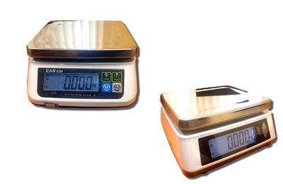 CAS SWII-15CD tömegmérő, 2 kijelző 6/15kg