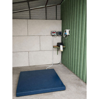 MST-L PM-PI terminállal, GODEX nyomtatóval, targonca ütközés védővel